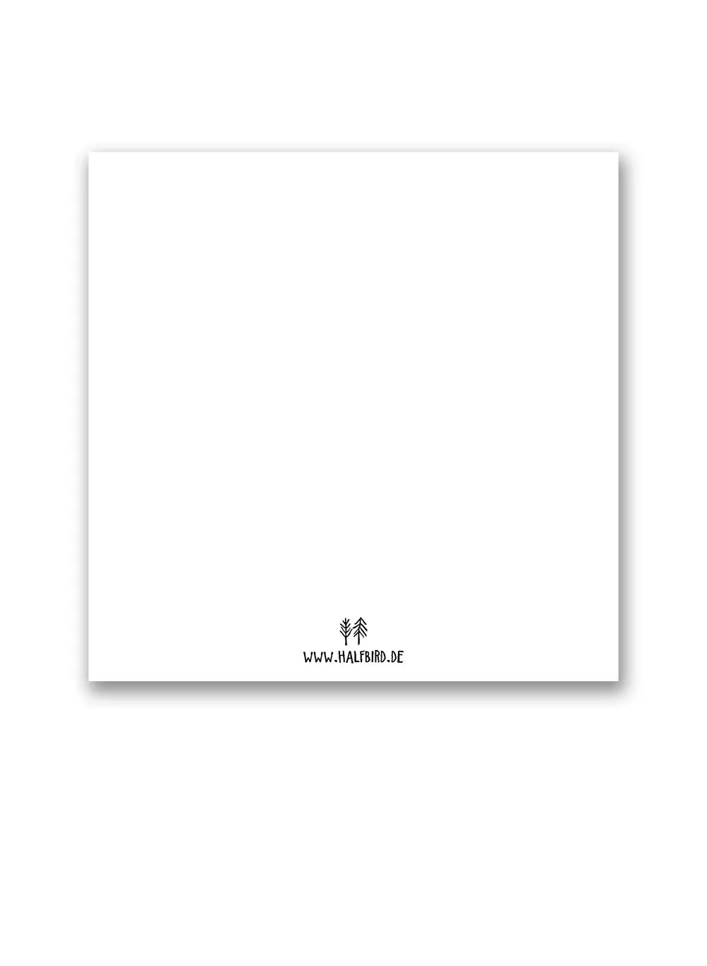 Postkarte Quadrat "Now" 2