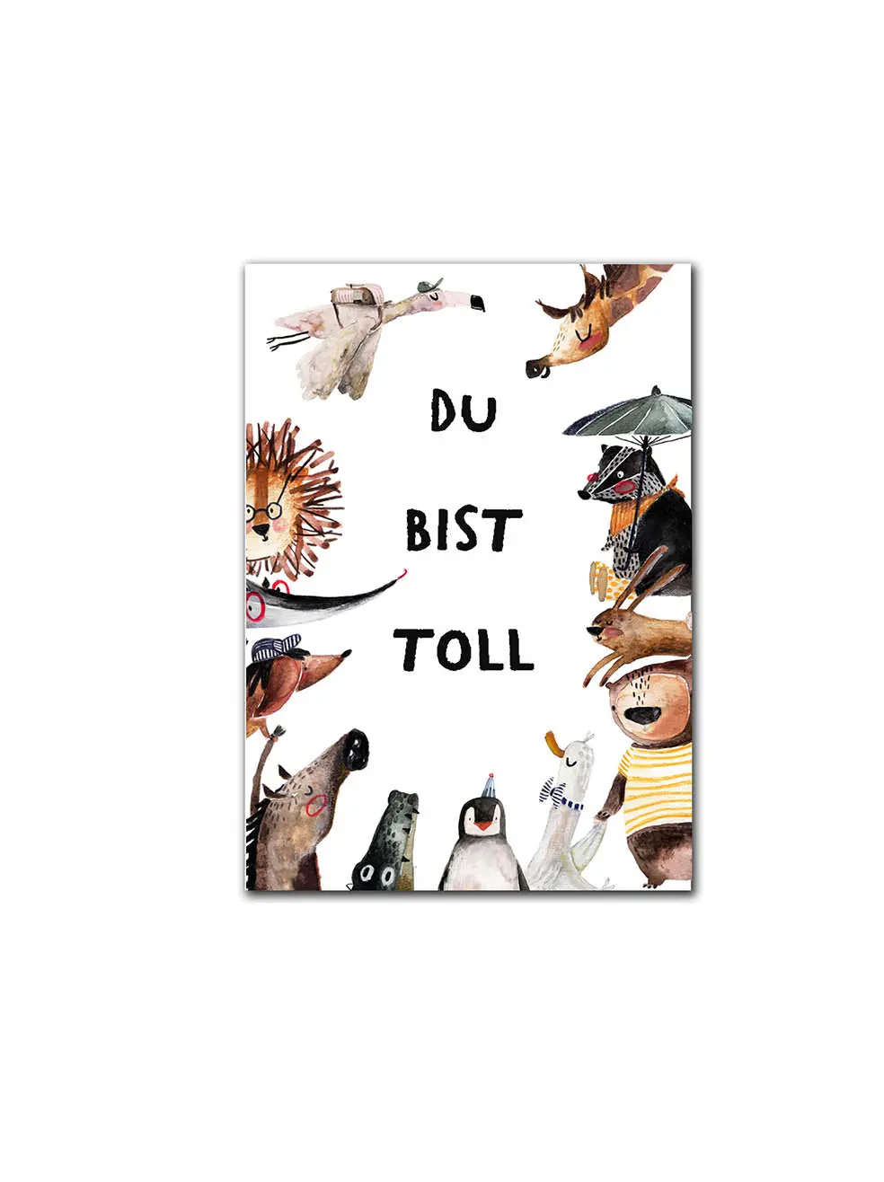Postkarte "Du Bist Toll" 1