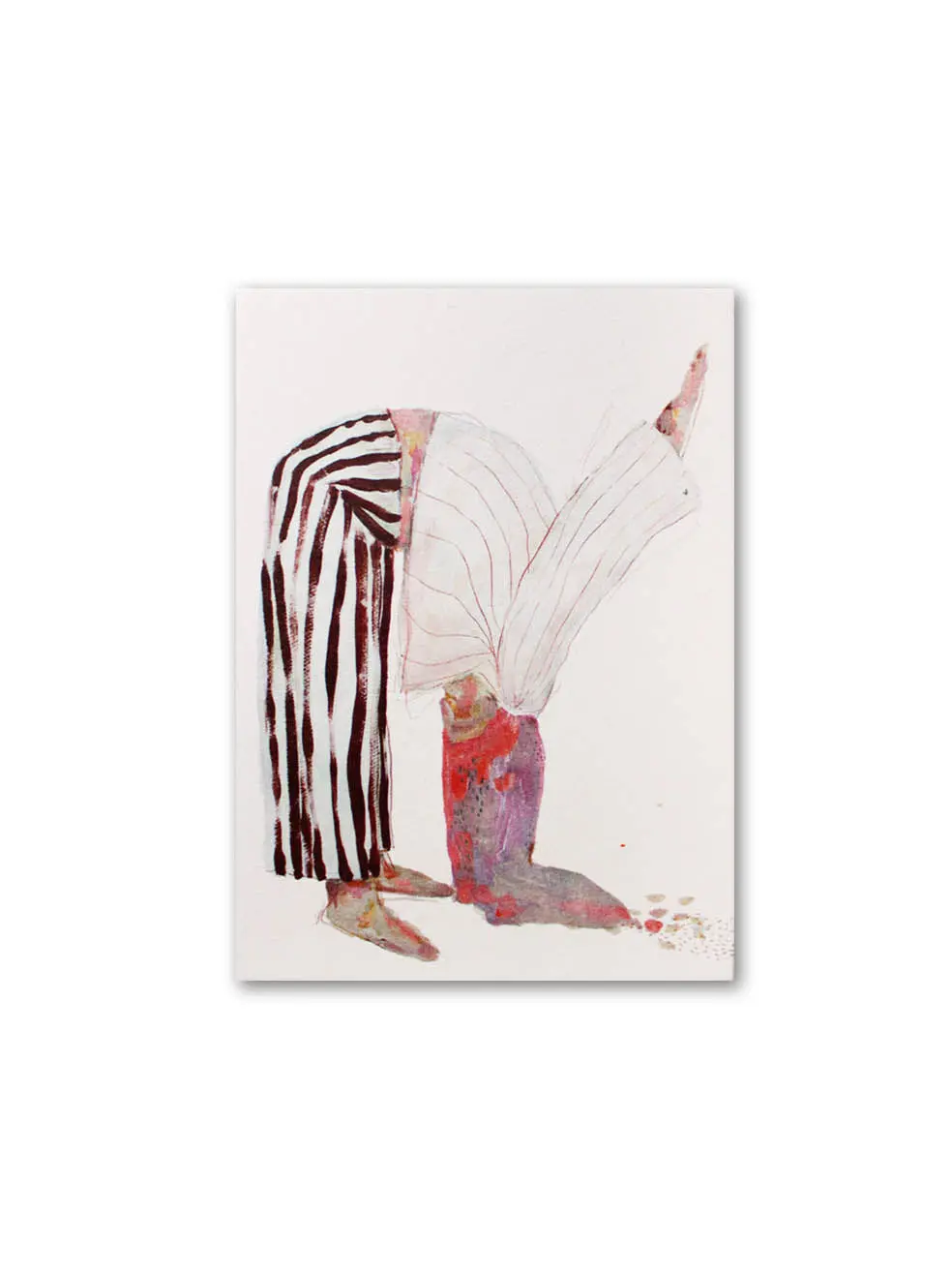 Postkarte "Yoga" - Art Edition 1