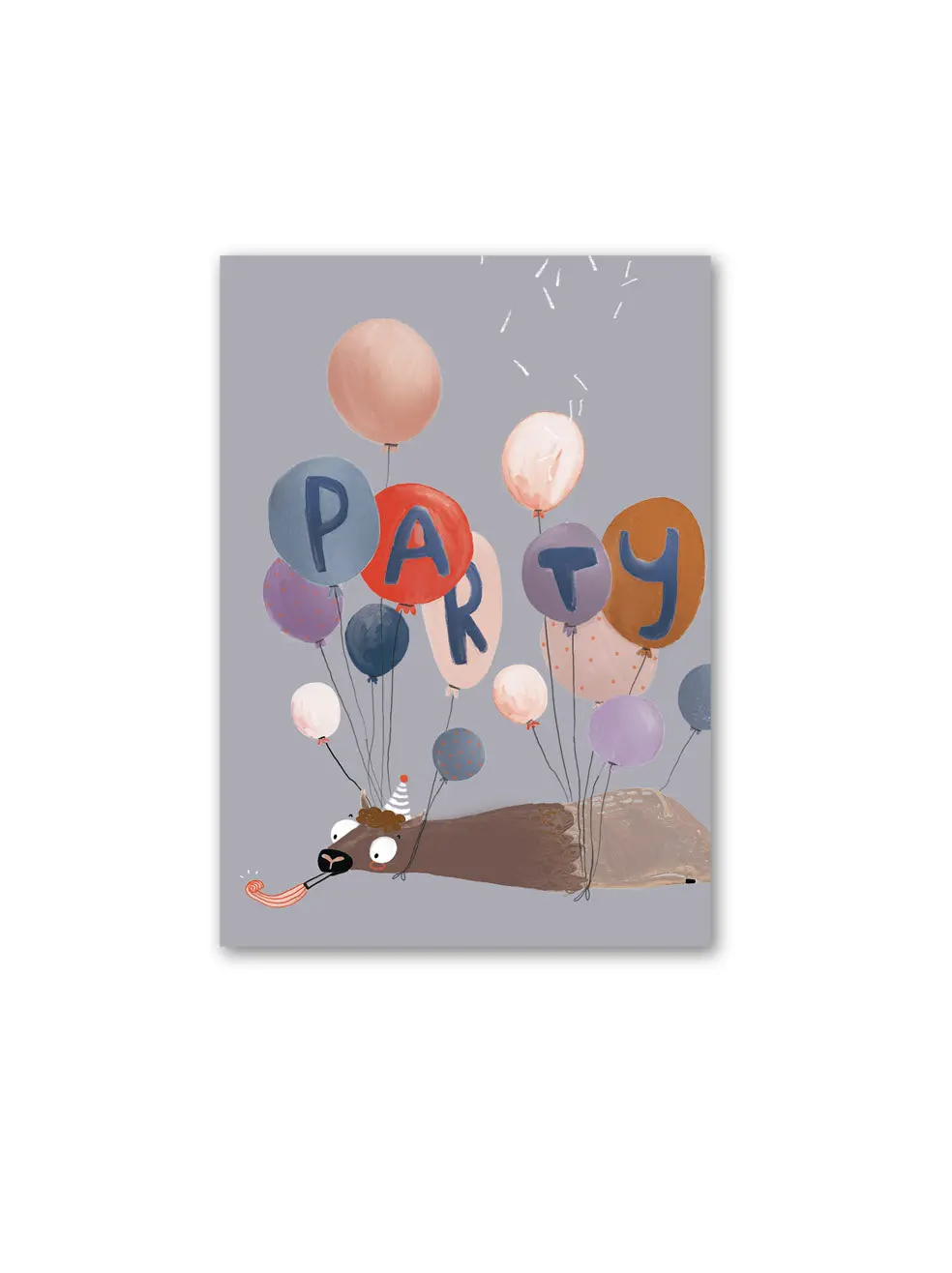 Postkarte "Party Lama" 1