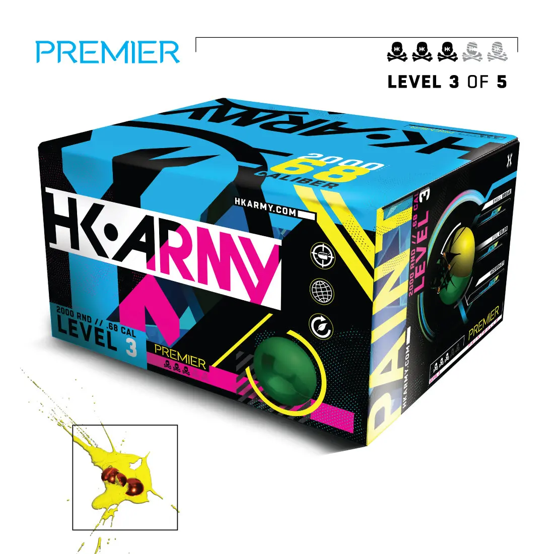 Hk Army Premier Paintballs - Level 3 1