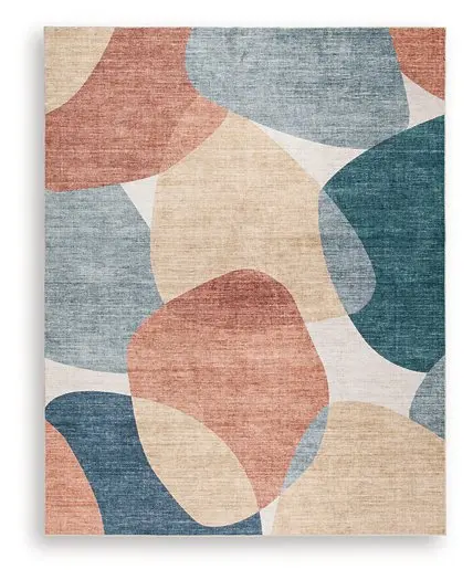 Chanleigh Washable 7'6" X 9'6" Area Rug 1