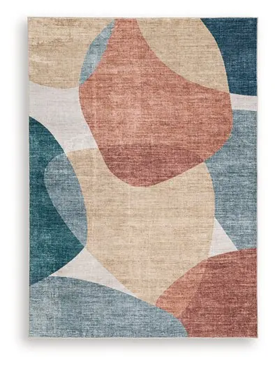 Chanleigh Washable 5' X 7' Area Rug 1