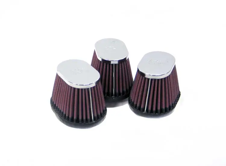 K&N (3) 2-1/8"Flg,3" X 4"B,2-3/4"H Air Filters 1