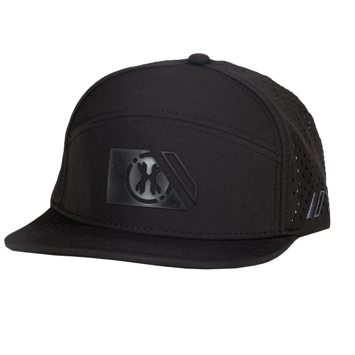 Field Snapback Hat - Black 1