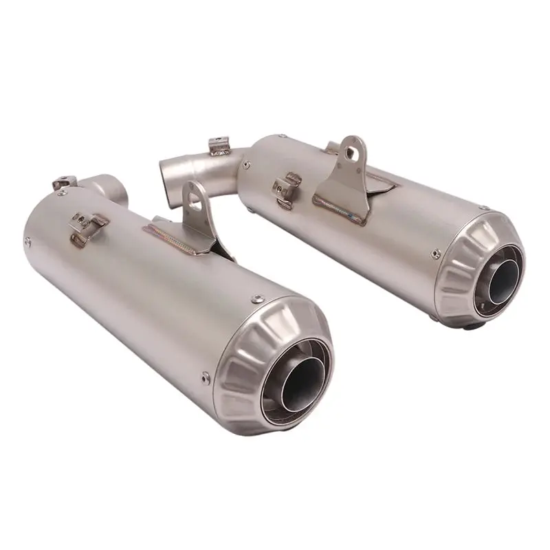 Istunt Slip Ons With Mid Pipes For 19-21 Ducati Hypermotards 1
