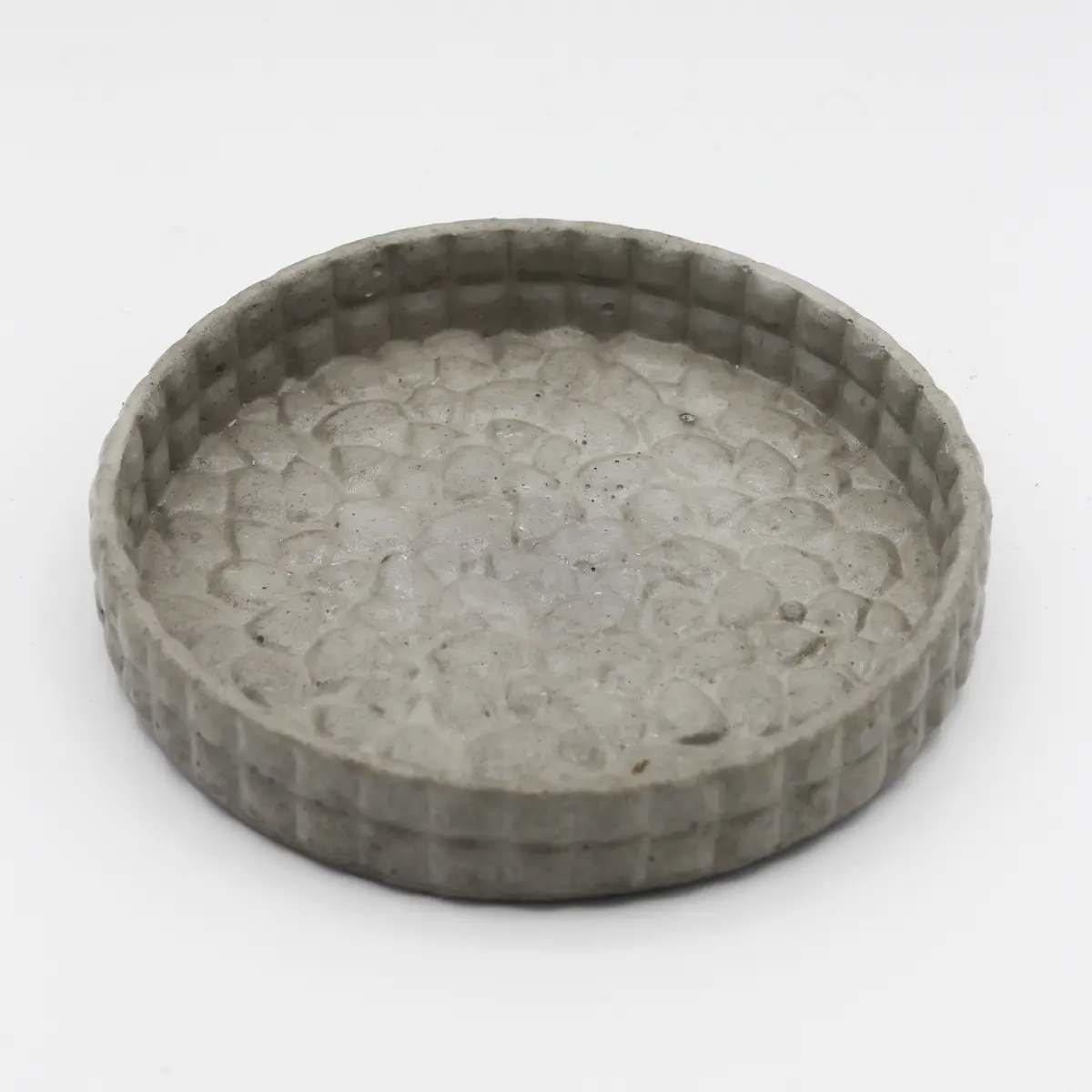Betonschale ; Schmuckschale „Rund“ 1