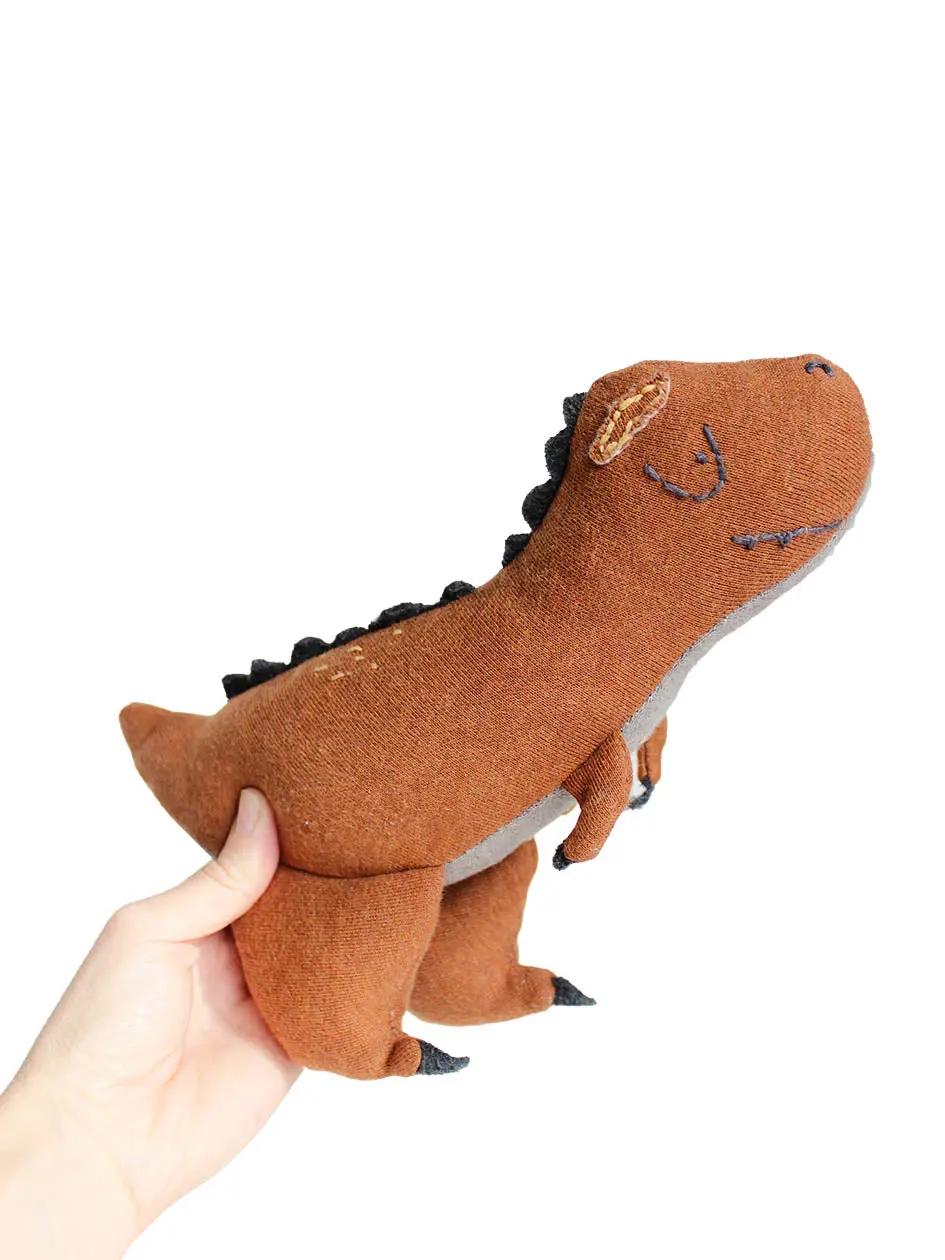 E-Book T-Rex Tomte  | Dinosaurier | Kuscheltier 1