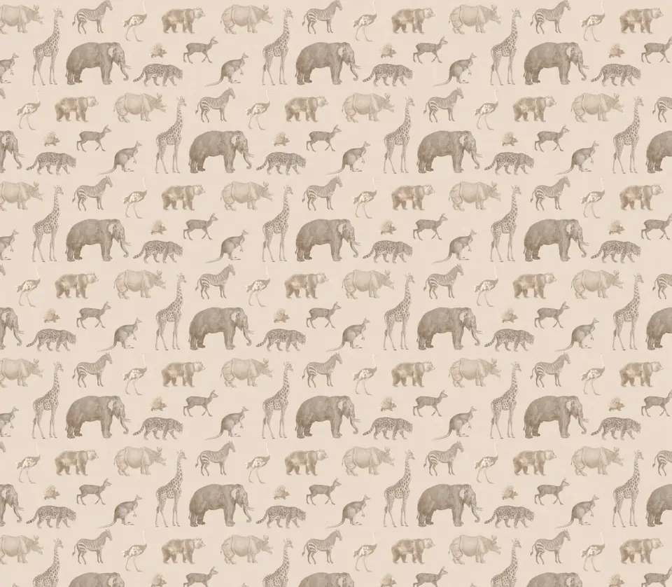 Little World On Safari, Jungle Animals Wallpaper 2