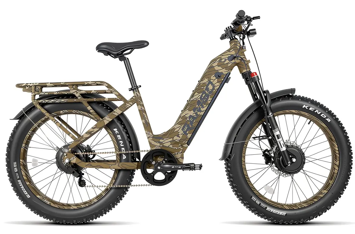 Rambo 500W Krusader 3.0 Awd Step-Thru Electric Bike 1