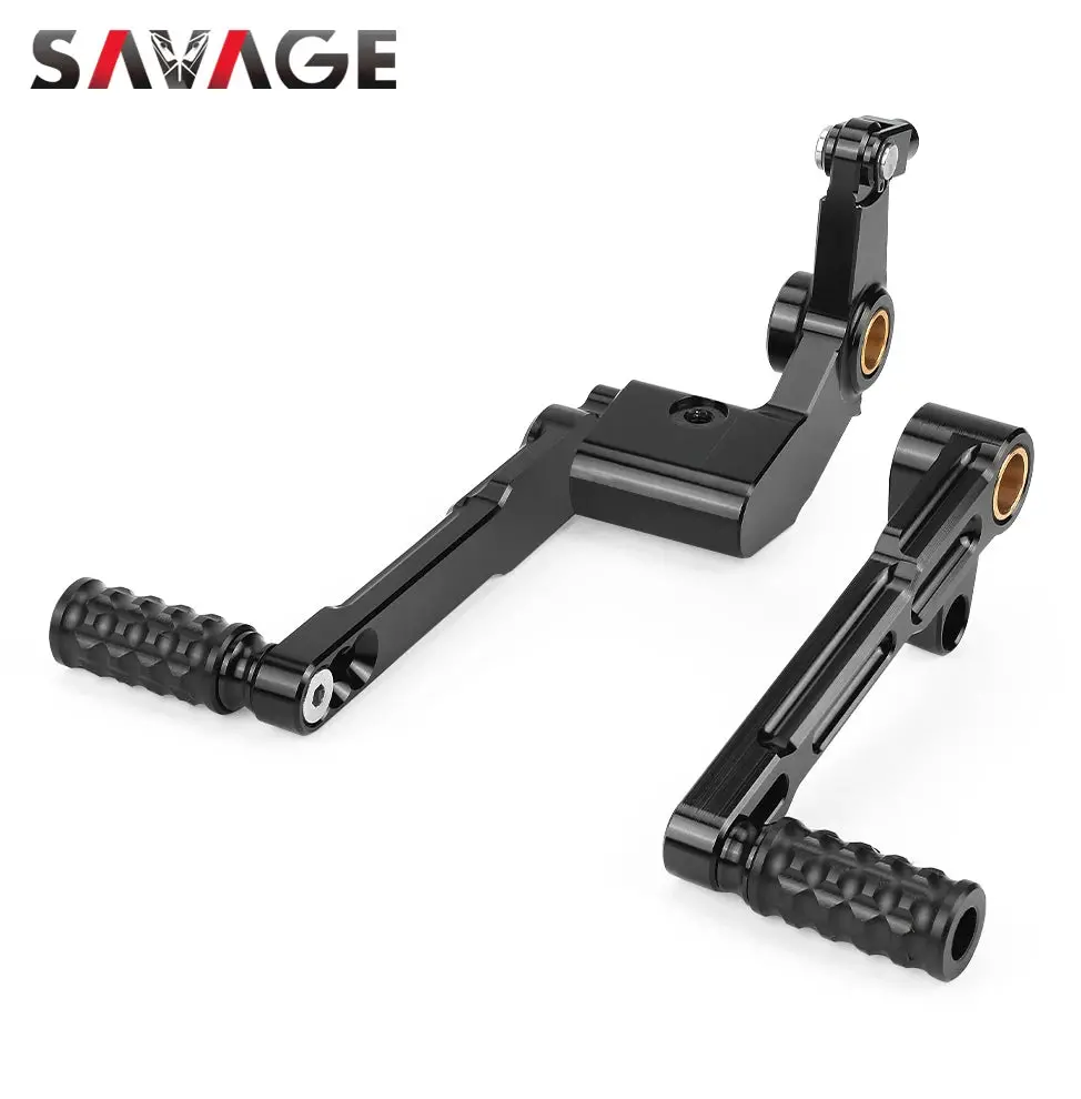 Gear Shift Lever Rear Foot Brake Pedal For Ducati Monster 696 795 796 1100/S Motorcycle Accessories Cnc Adjustable Shifter Pedal 2