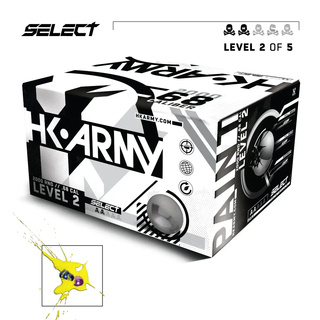 Hk Army Select Paintballs - Level 2 1