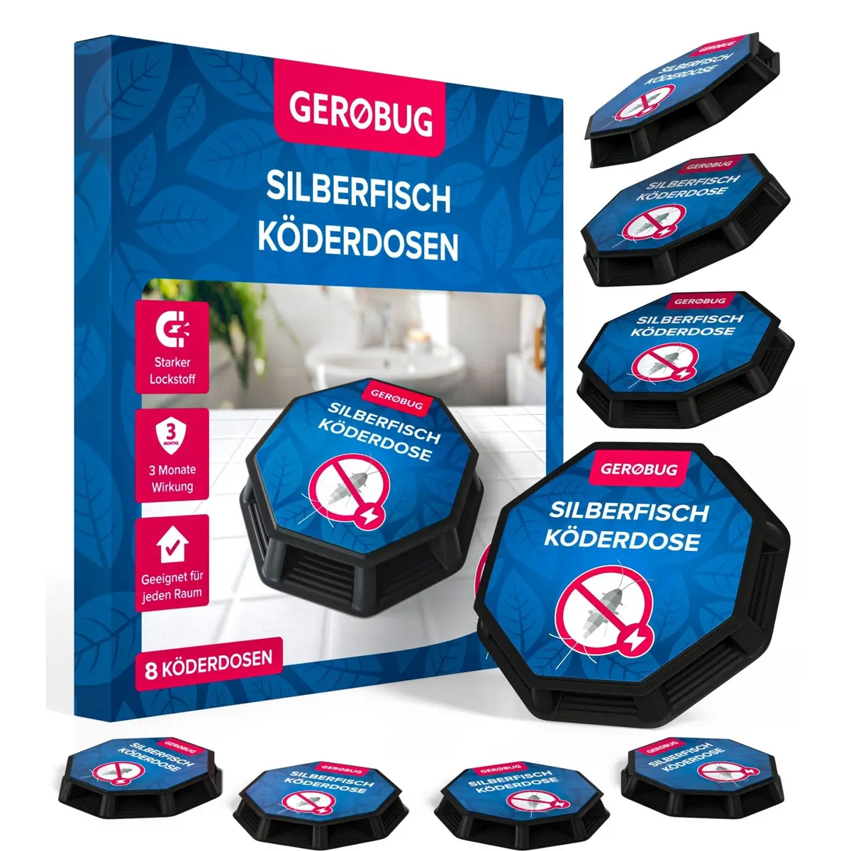 Silberfisch-Köderdose 1