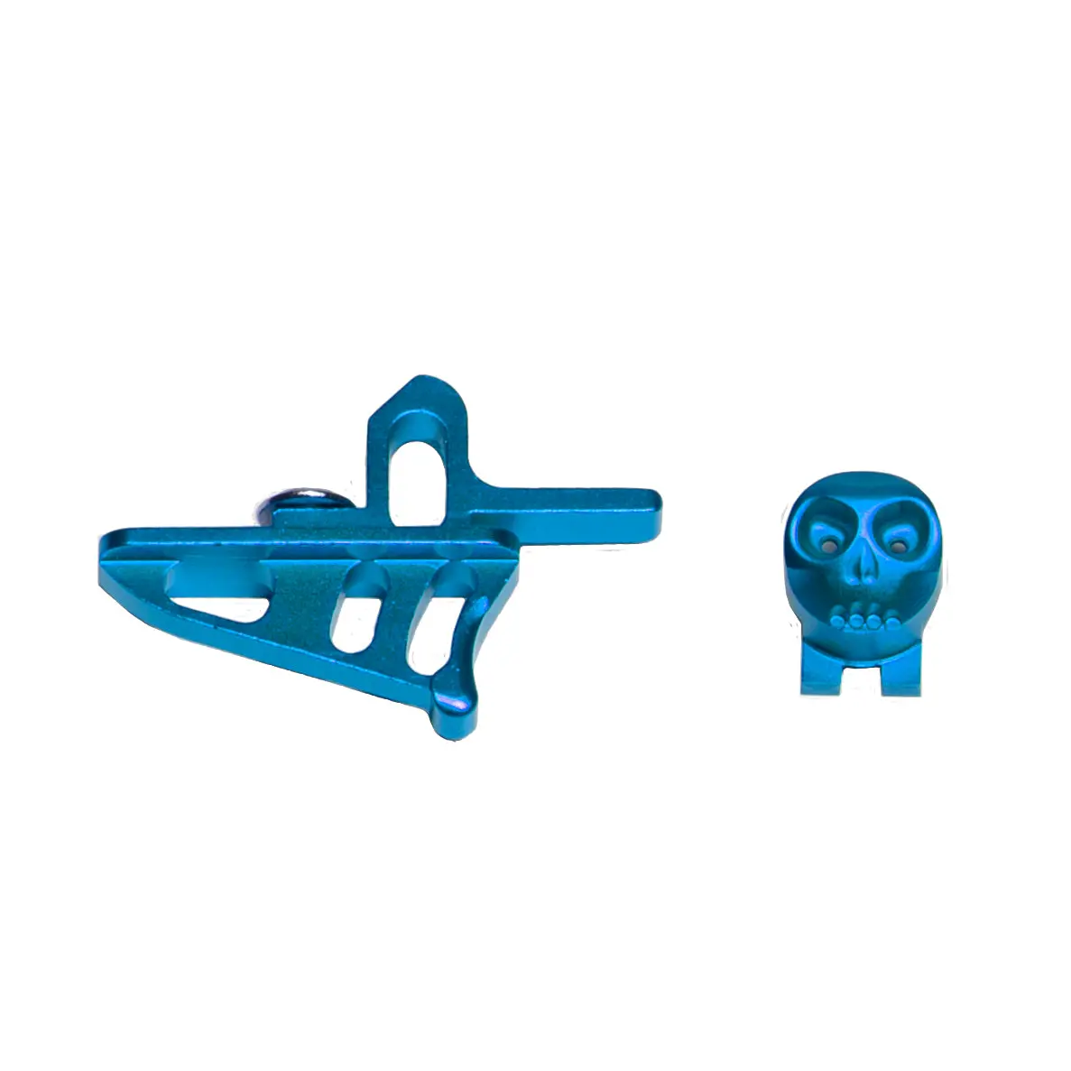 Skeleton Power Button + Release Trigger Ltr/Rotor Kit - Blue 1