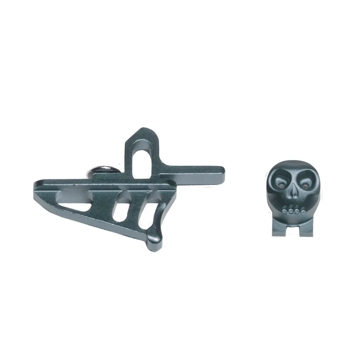 Skeleton Power Button + Release Trigger Ltr/Rotor Kit - Pewter 1