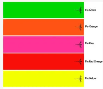 White Water Archery Wraps, Solid Fluorescent 1