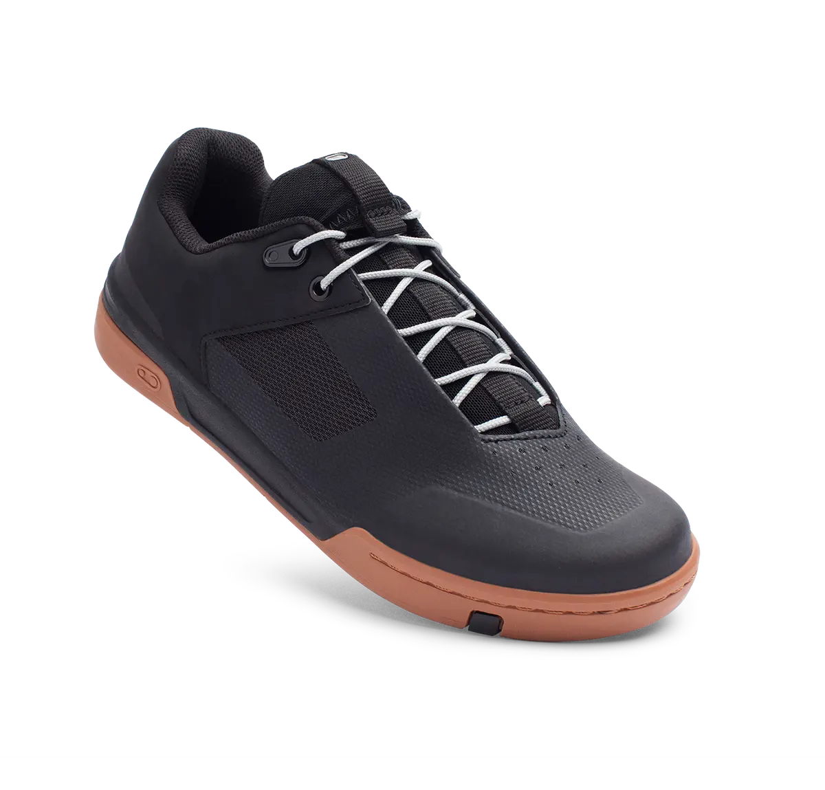 Stamp Lace Flat Shoes - Black/Gum 1