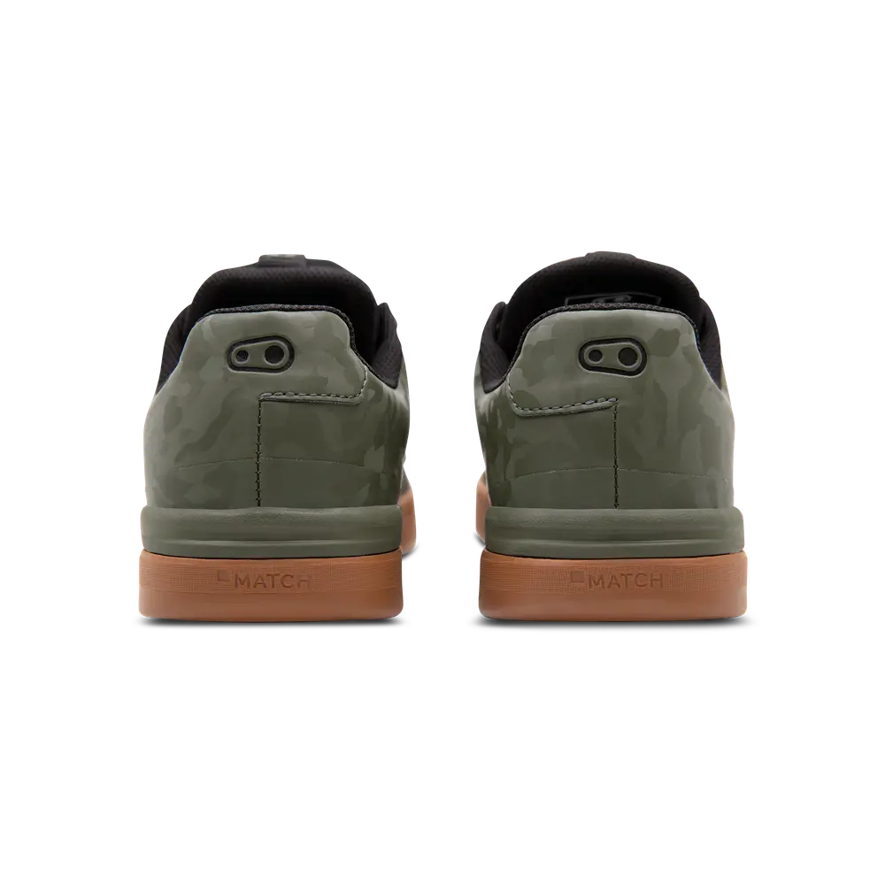 Stamp Lace Flat Shoes - Camo/Gum 6