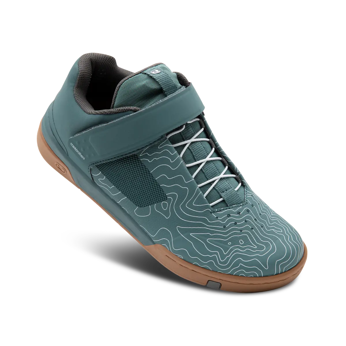 Stamp Speed Lace Flat Shoes - Topo 1
