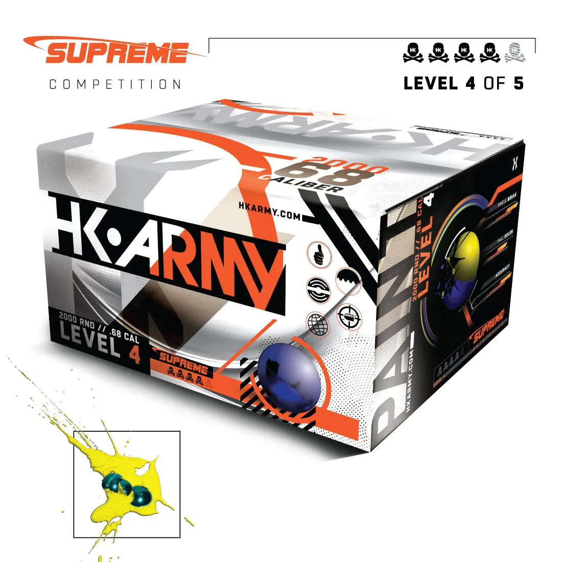 Hk Army Supreme Paintballs - Level 4 1