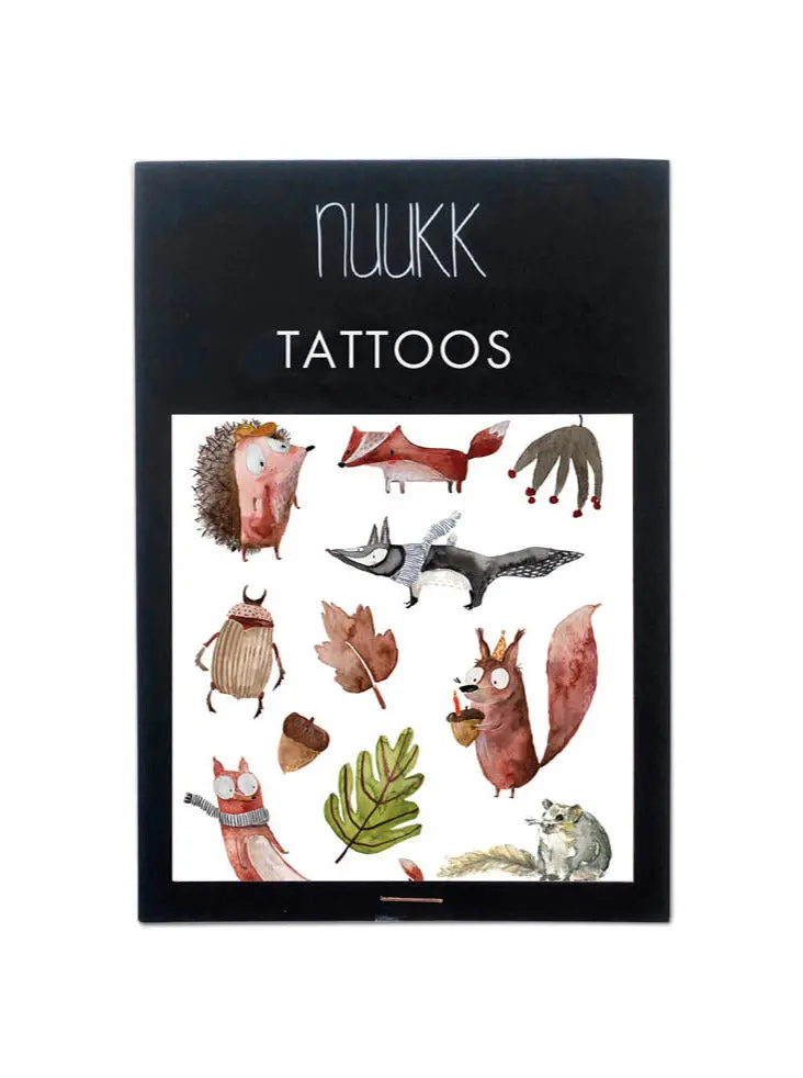 Tattoos "Herbstwald" 1