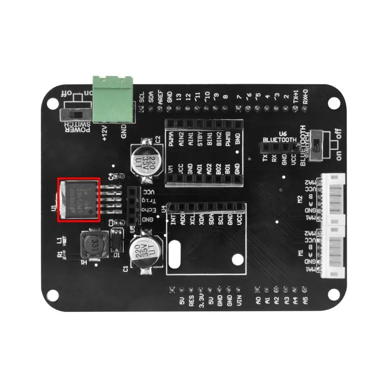 Osoyoo Balance Car Diver Module Part Code Tb6612fng 1
