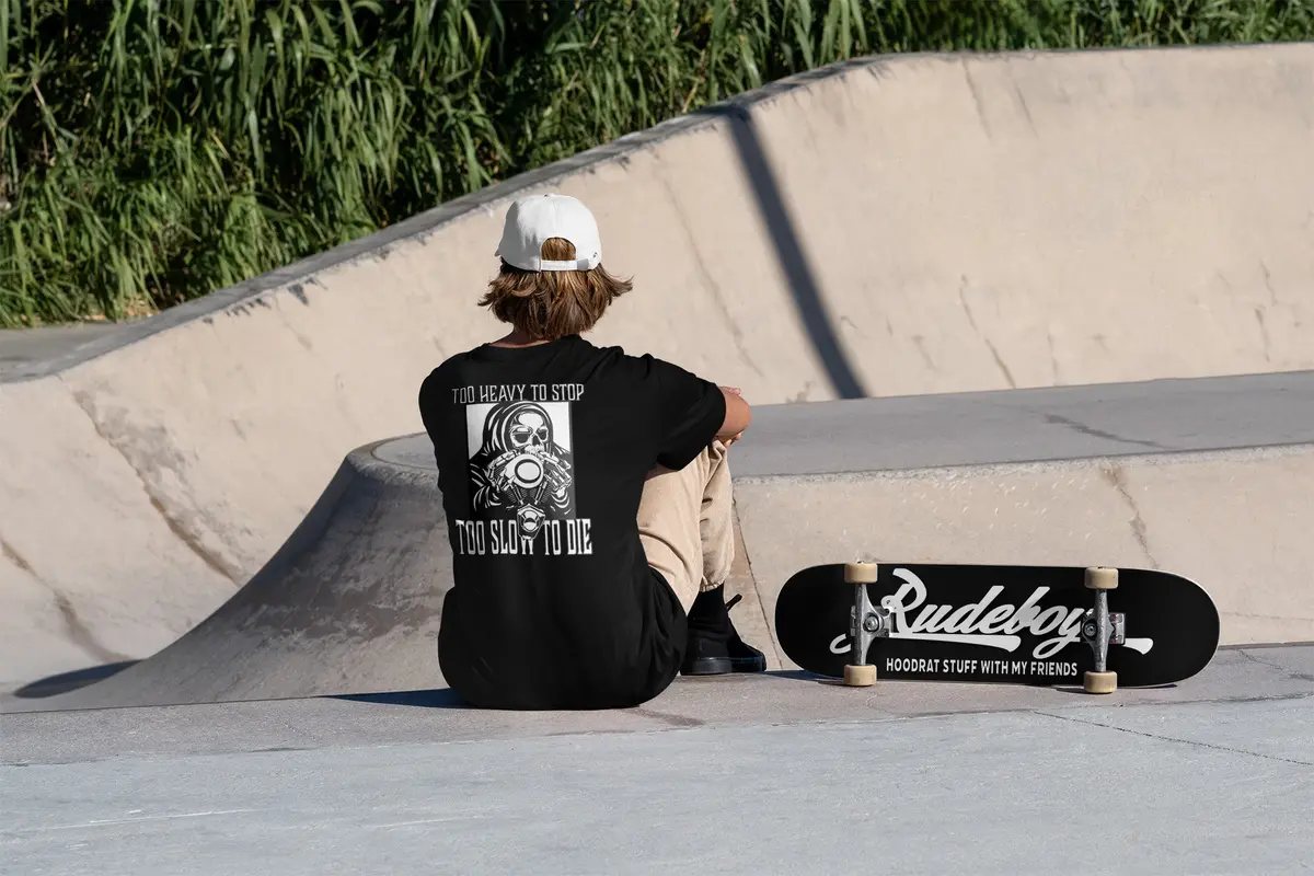 Too Heavy To Stop Too Slow To Die  Unisex T-Shirt 1