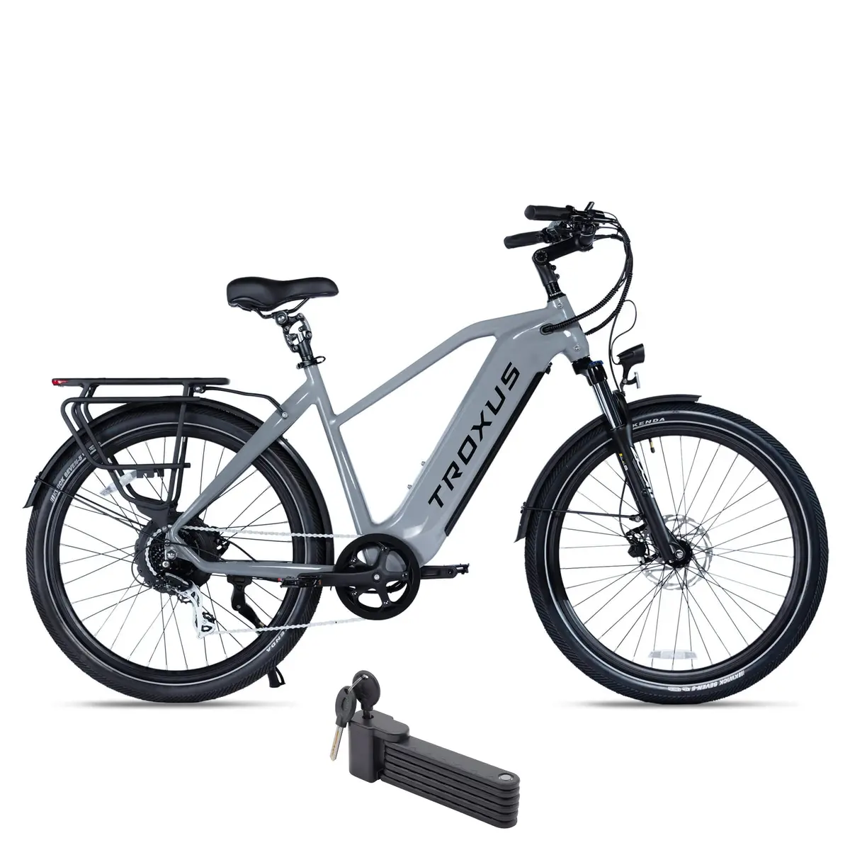 Troxus  750W/500W Trax Commuter Step Over Electric Bike 1