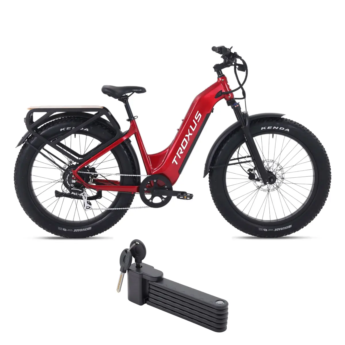 Troxus 750W Explorer Plus Step Thru Electric Bike 1