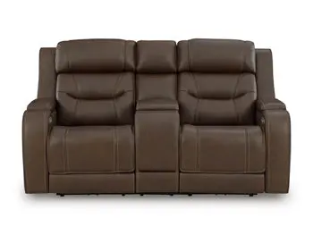 Knightington Power Reclining Loveseat With Audio Seating 2