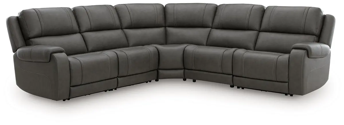 5Z - Pittson Power Reclining Sectional 1