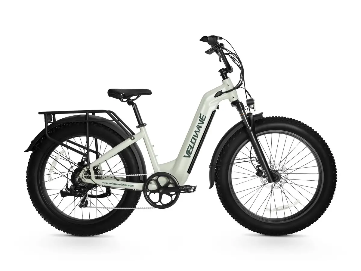 Velowave 750W Ranger 2.0 Fat Tire 15Ah All-Terrain Electric Bike 1