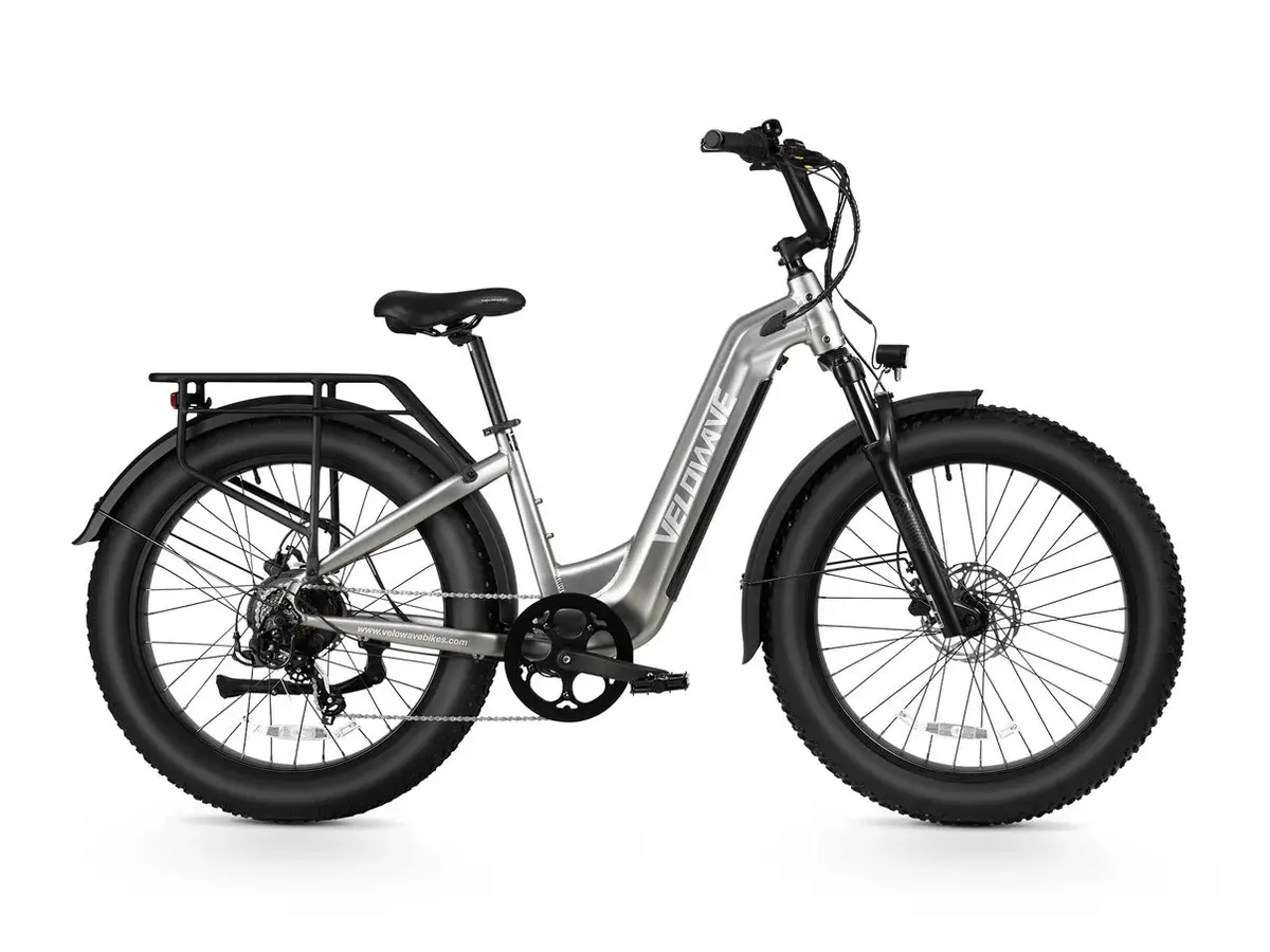 Velowave Ranger 3.0 Fat Tire 15Ah All-Terrain Step Thru Electric Bike 1
