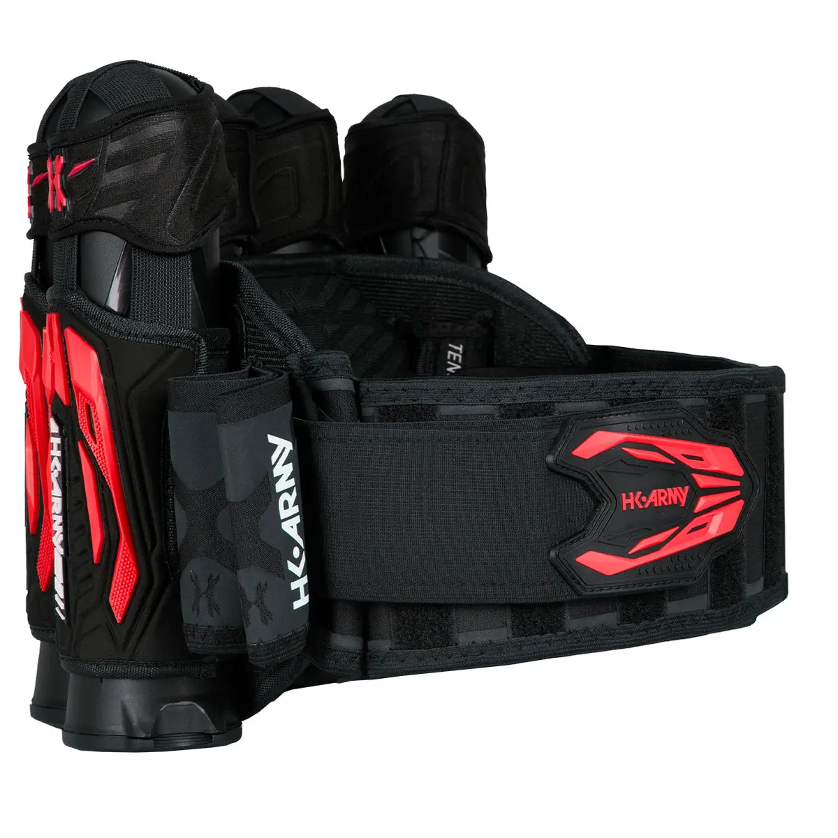 Zero G 2.0 Harness - Black/Red - 4+3+4 2