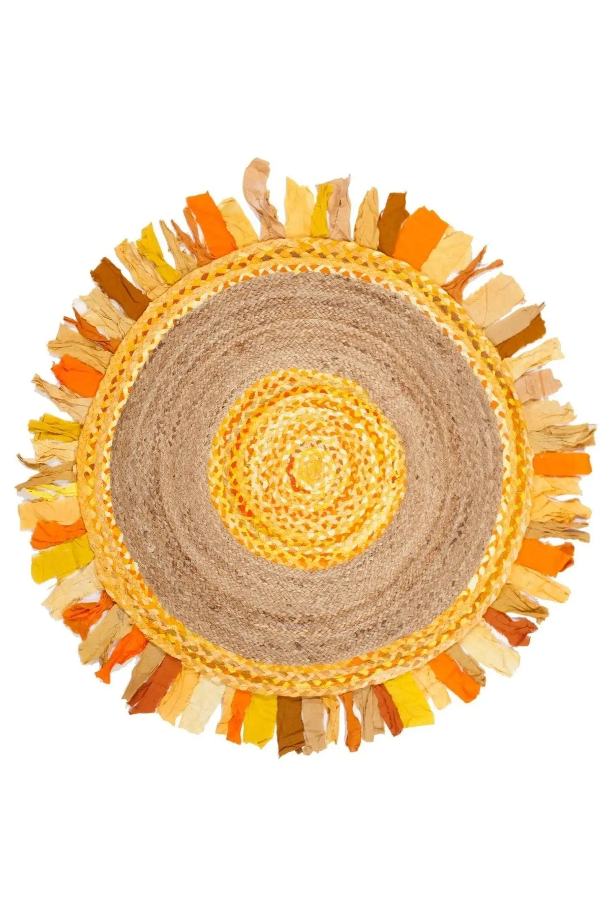 Aconite - Round Jute Rug 1
