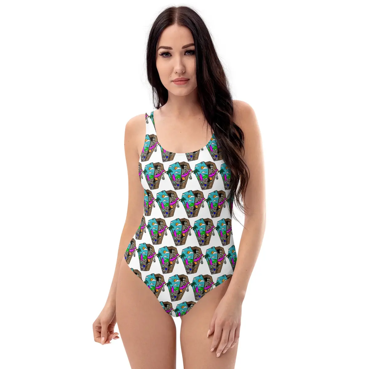 Death Pool One-Piece Swimsuit 1