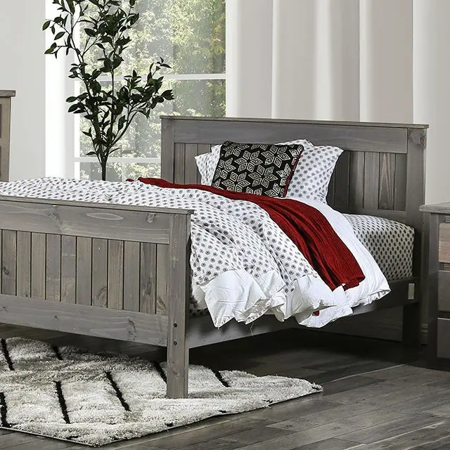 Rockwall Bed Grey & White 1