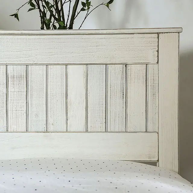 Rockwall Full, Queen, & Twin Bed White, Gray, & White 4