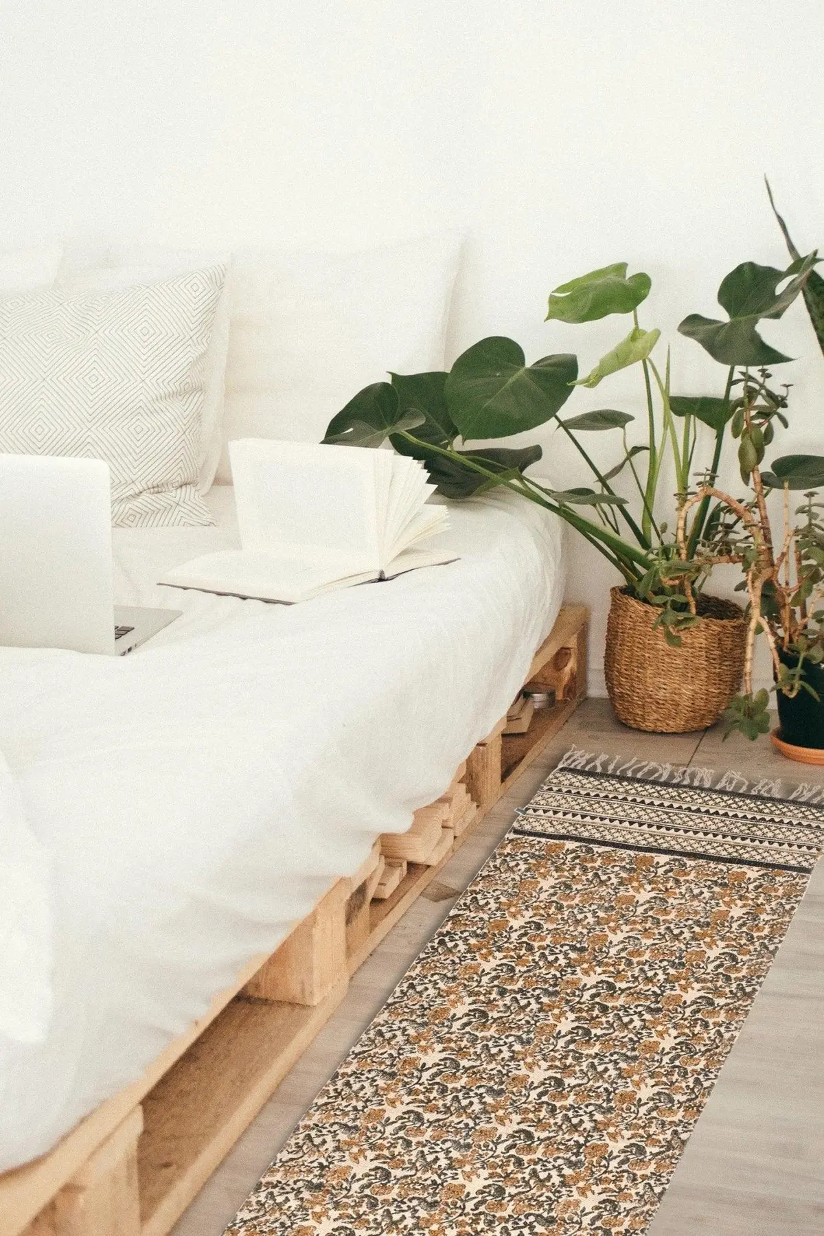 Amelia - Block Printed Floor Runner 1