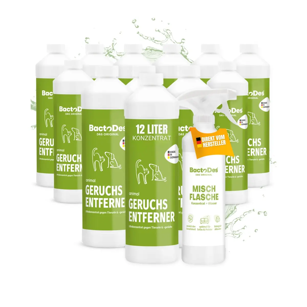 Bactodes® Animal – Geruchsentferner Gegen Katzen- Und Hundeurin 13