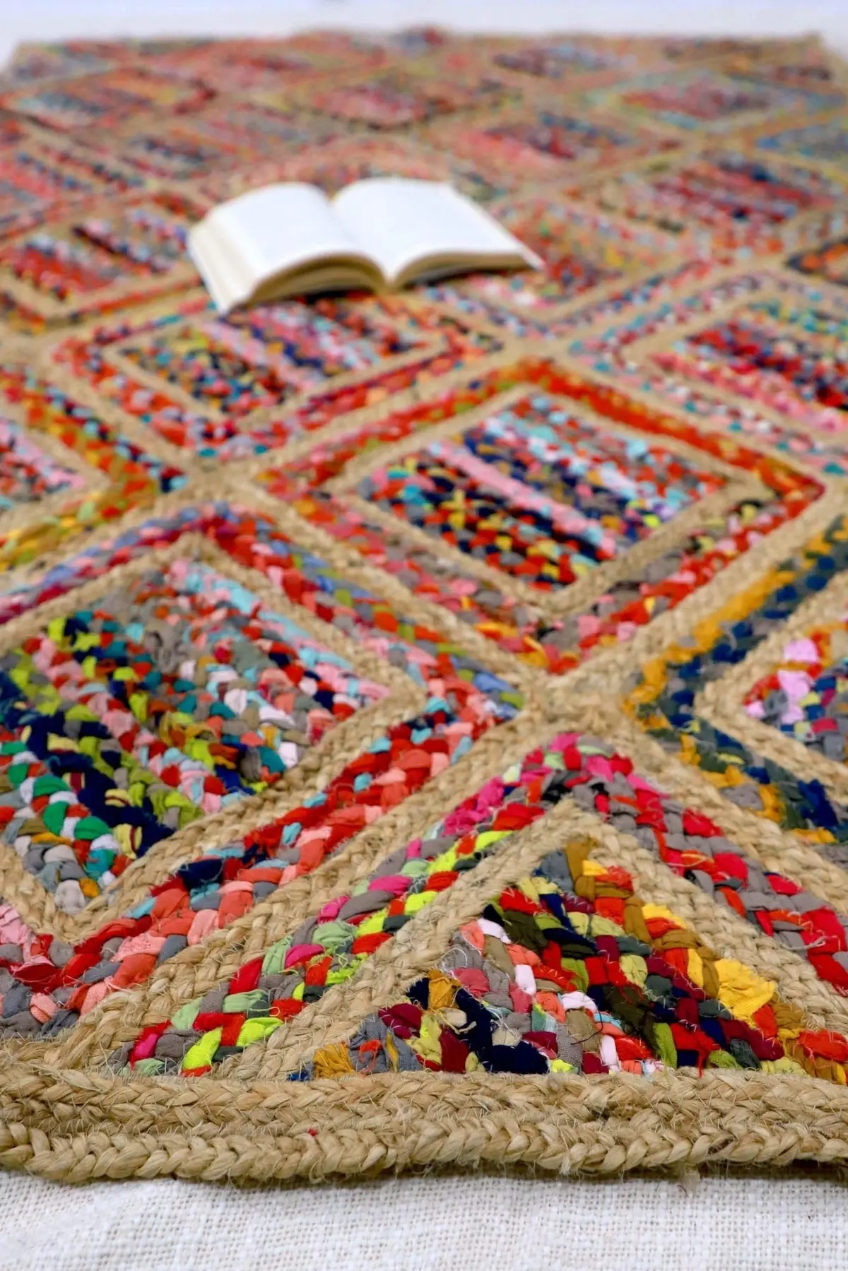 Azure -Braided Chindi Rug 3