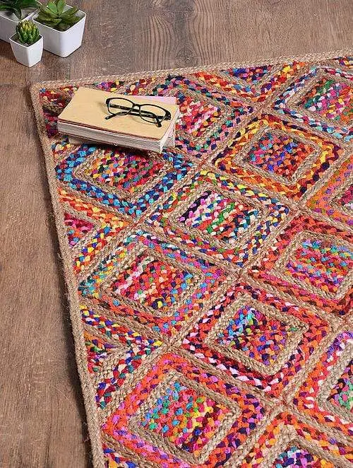Azure -Braided Chindi Rug 4