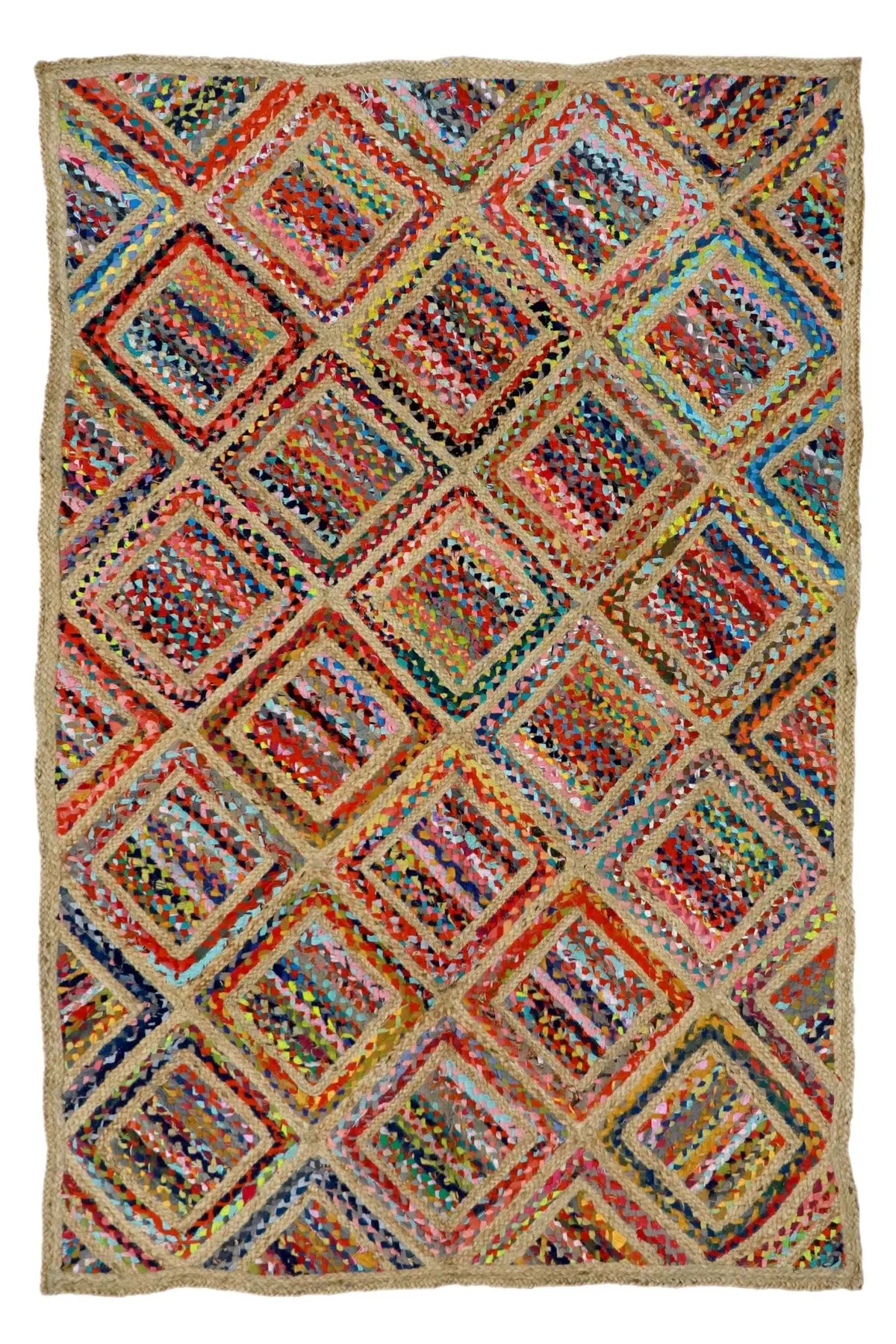 Azure -Braided Chindi Rug 2