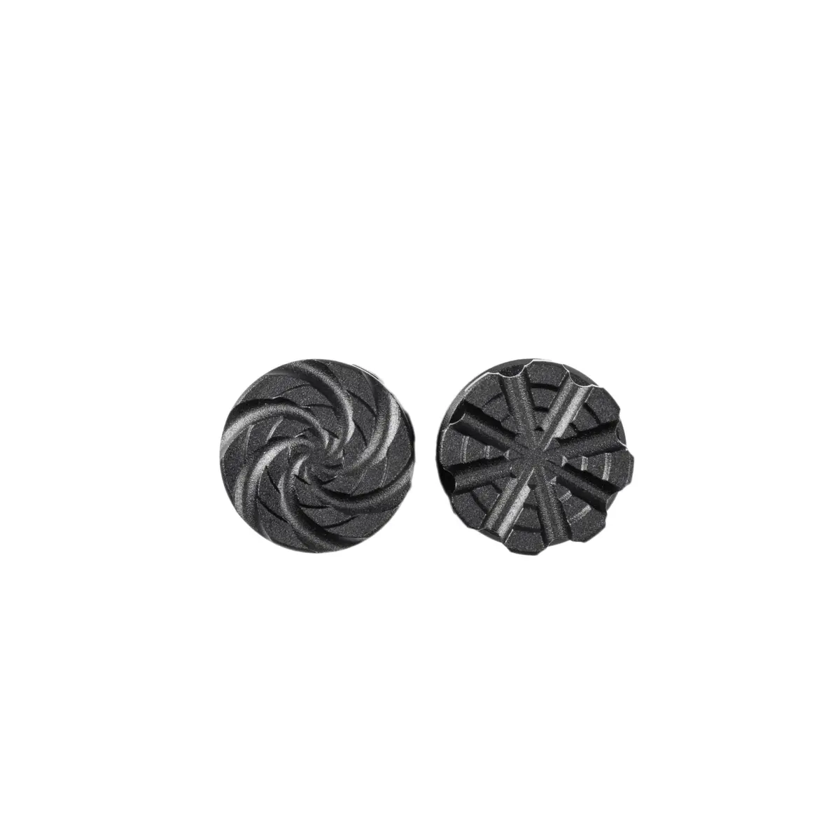 Machined Goggle Screw Set "Cyclone" Black 1