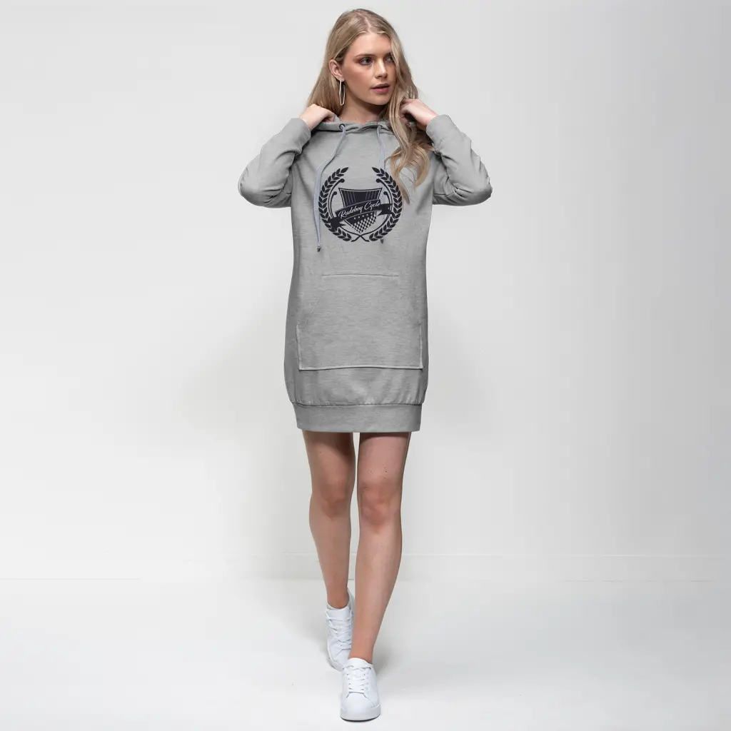 Fred Hungryman Fred Hungryman Premium Adult Hoodie Dress 1