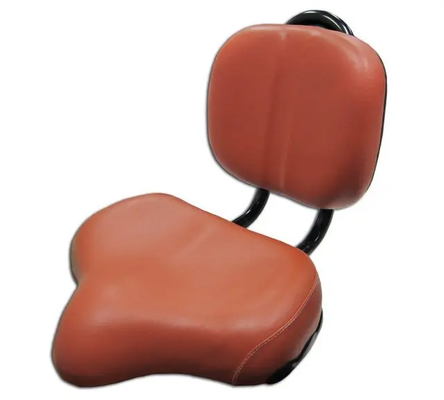 Flying Horse Saddle With Back Rest- Brown 1