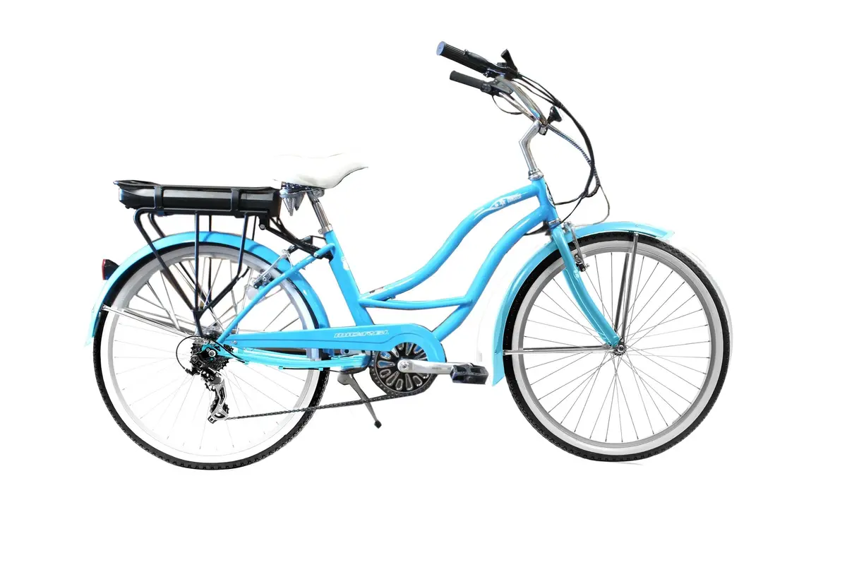 Micargi 350W Bali Women’S Electric Bike - Blue 1