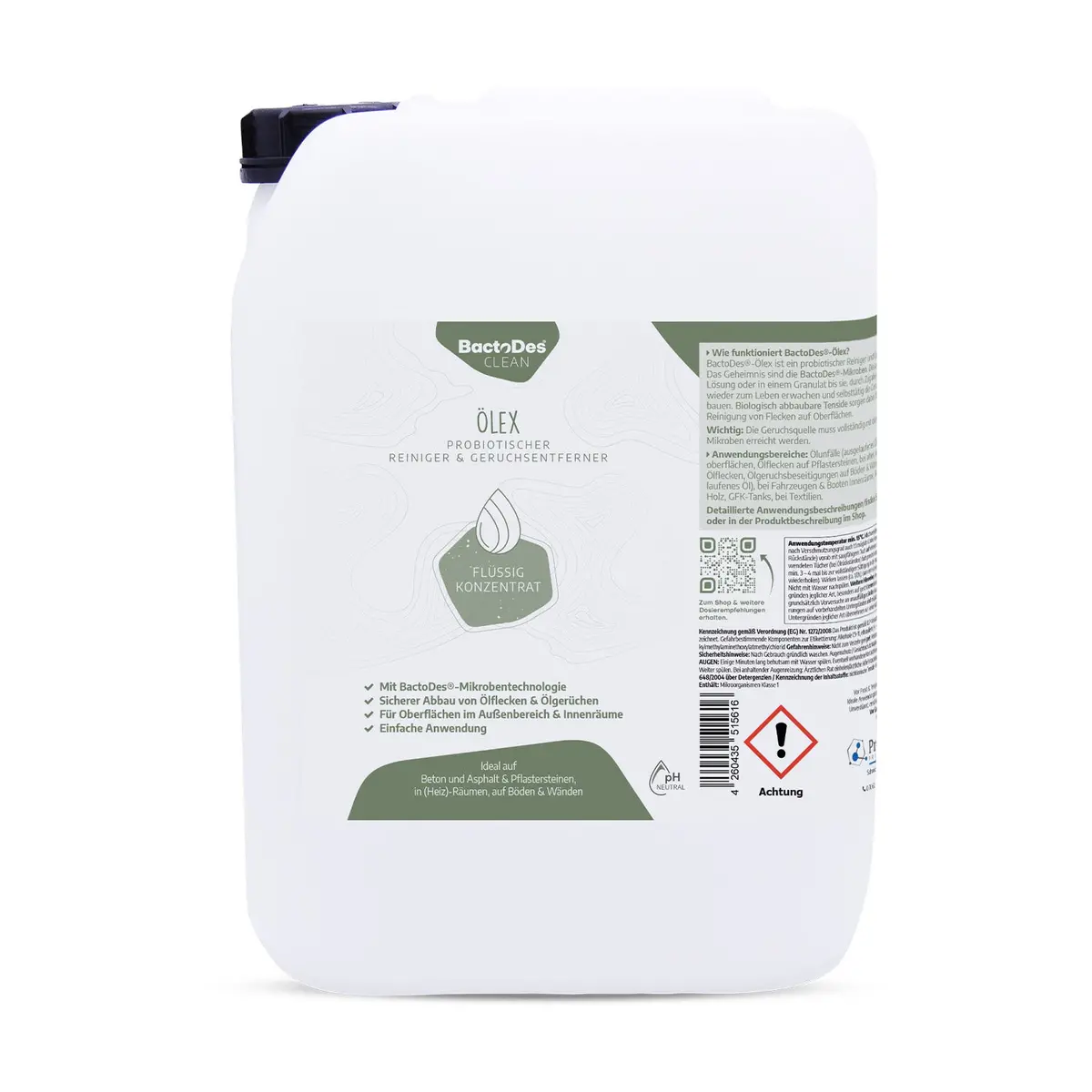 Bactodes® Clean Ölex - Geruchsentferner Von Heizölgeruch Und Ölfleckenentferner 2