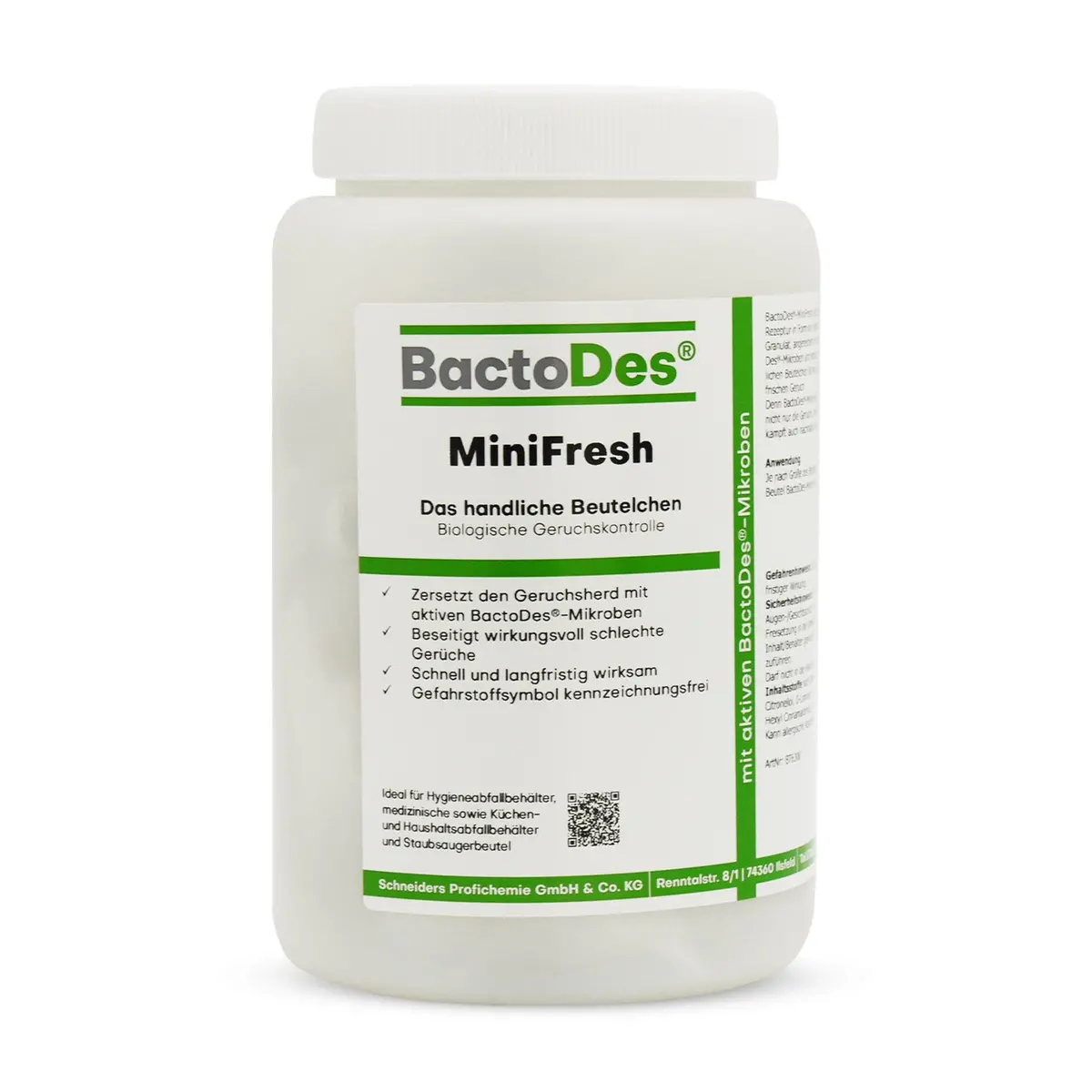 Bactodes® Minifresh Geruchsneutralisierer-Säckchen 20 Stück 1