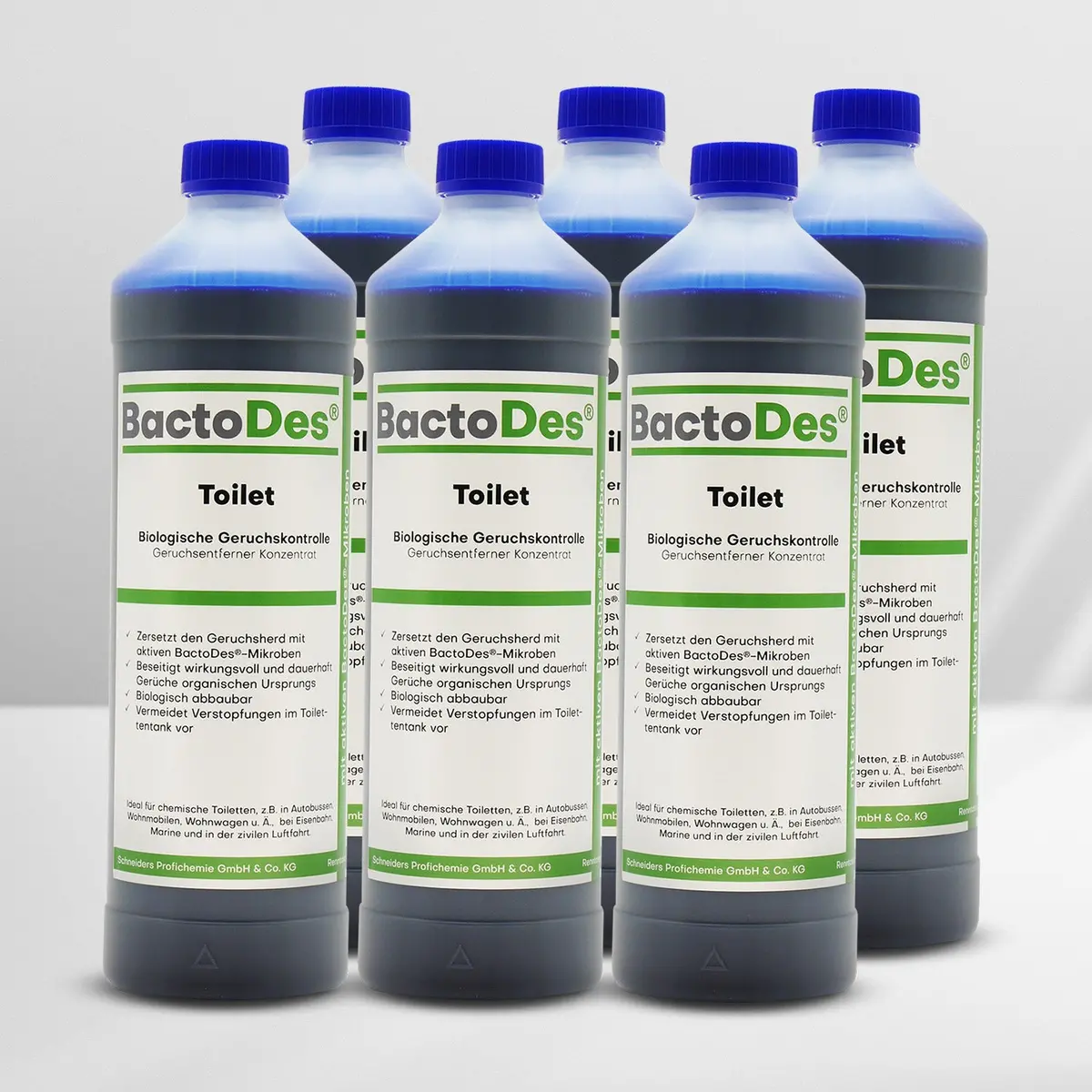 Bactodes® Toilet Biologischer Geruchsentferner Für Campingtoiletten 1L 5